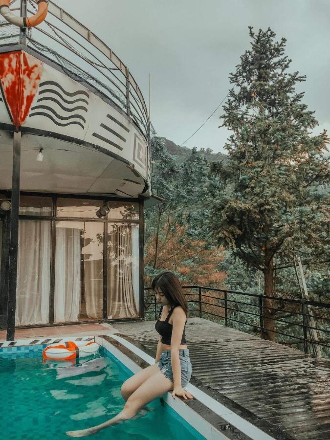 ホテルDu Thuyen Tam Dao ハノイ市 エクステリア 写真